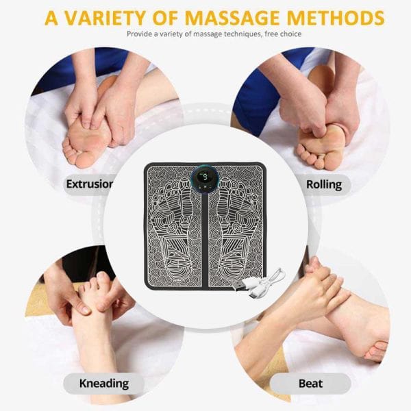 Ems Foot Massager Mat Electric Usb Charging Smart Display