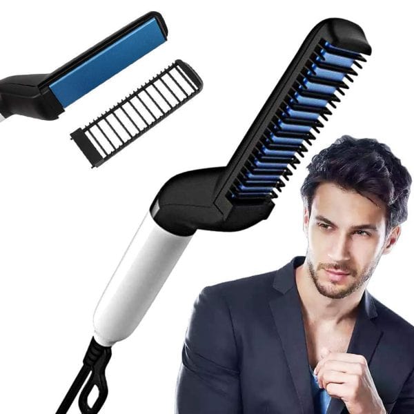 Multifunctional Hair Comb Brush Beard Hair Straighten